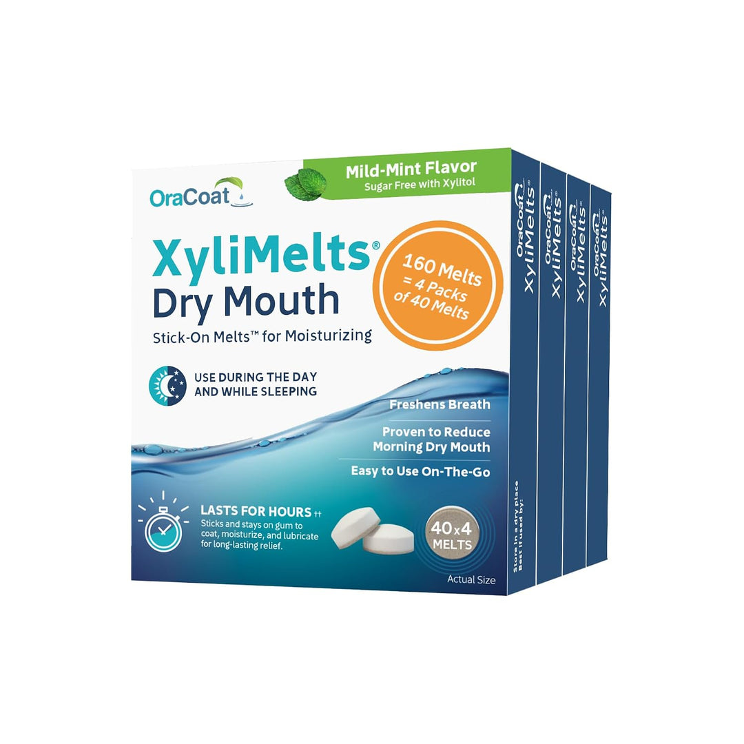 Oracoat XyliMelts para Boca Seca de Noche o Día - Discos Adhesivos...