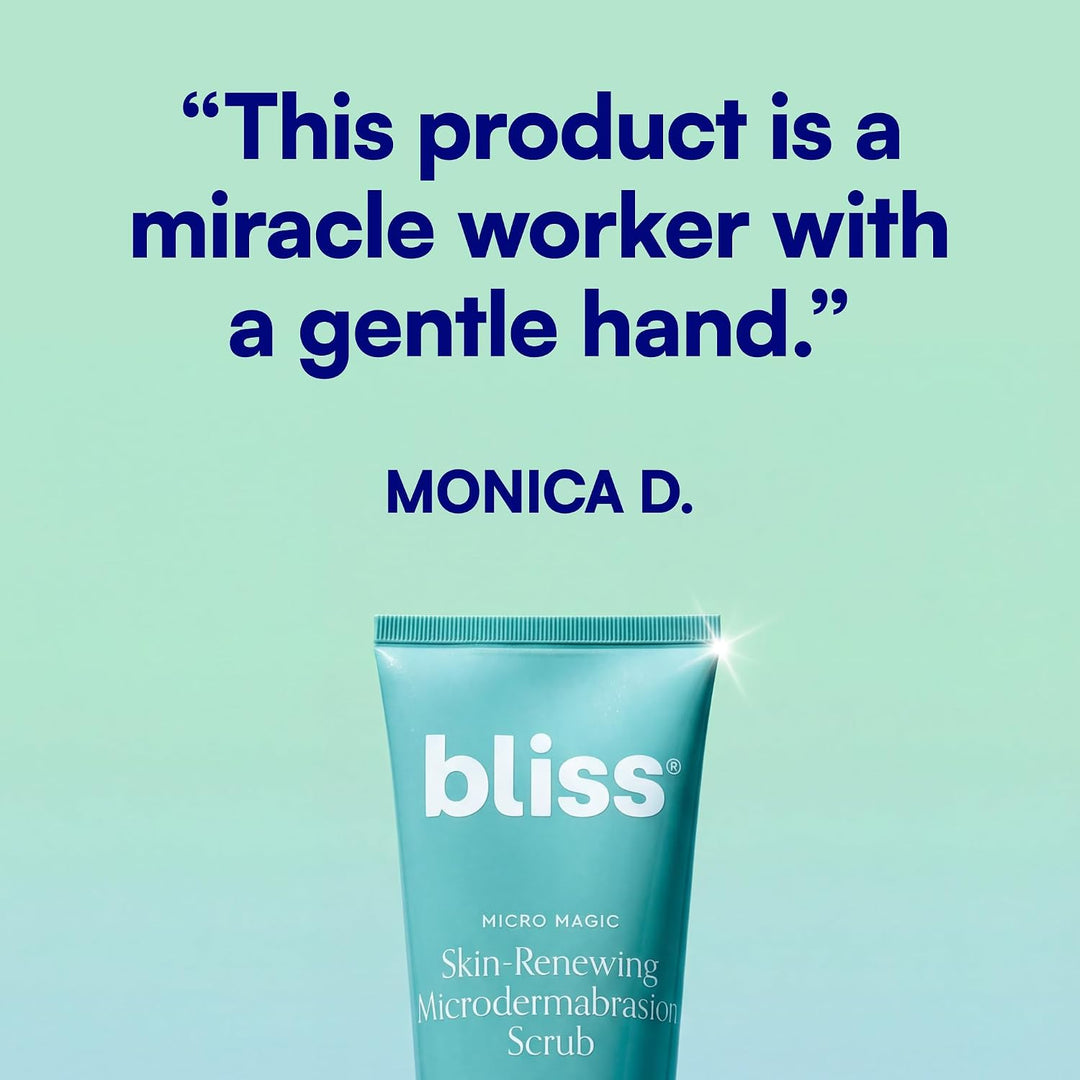 Bliss Micro Magic Exfoliante de microdermoabrasión renovador de la...