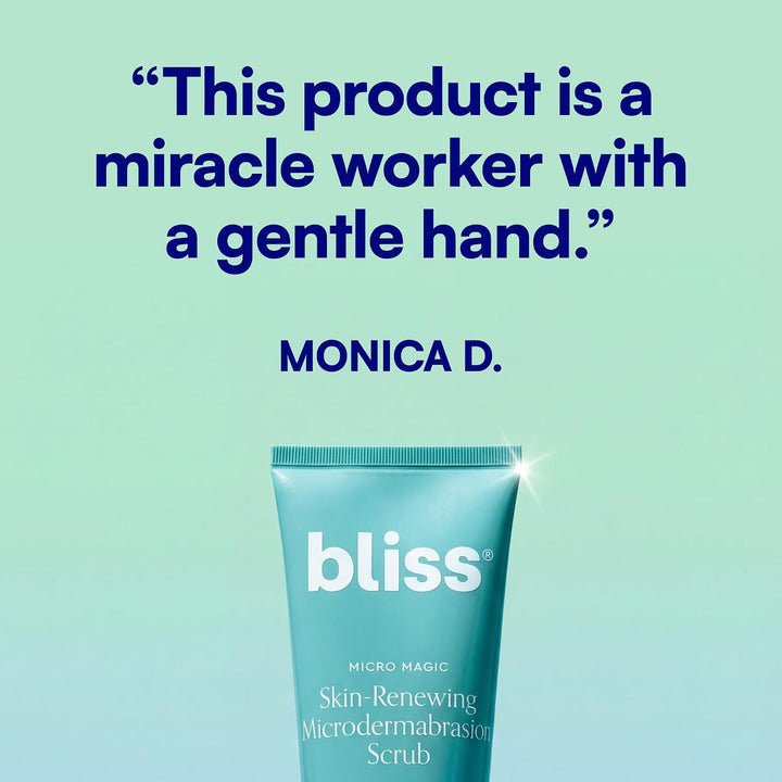 Bliss Micro Magic Exfoliante de microdermoabrasión renovador de la...