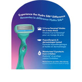 Schick Hydro Silk Sensitive - Recambios de cuchillas de afeitar par...