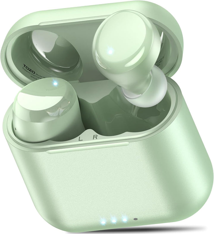 TOZO Auriculares inalámbricos T6, auriculares Bluetooth 5.3, sonido...