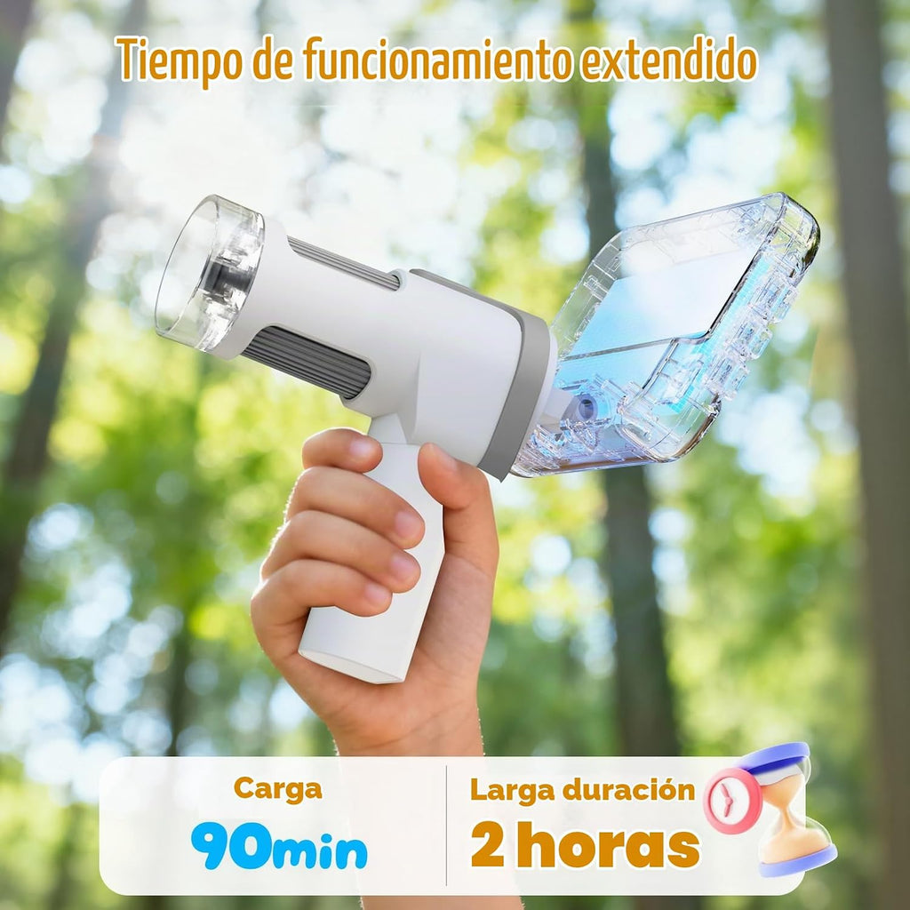 1600X - Microscopio para niños, microscopio digital 1080P con pantalla de 4,0"