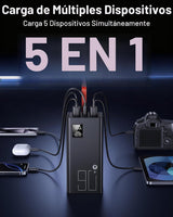 Relliphent Cargador portátil de 90000 mAh, 30 W PD QC 3.0 cargador...