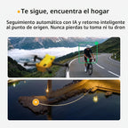 SKYROVER Dron X1 con cámara 4K, mini dron para adultos, foto de 8K, menos de 8.78 oz, transmisión de 9.32 mi, detección de obstáculos de 360 grados, tiempo de vuelo de 32 minutos