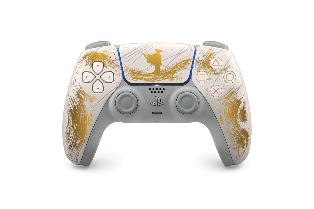 Control inalámbrico PlayStation DualSense - Edición limitada Ghost of Yōtei dorado