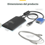 StarTech.com Adaptador portátil de Carrito de Choque para Laptop, C...
