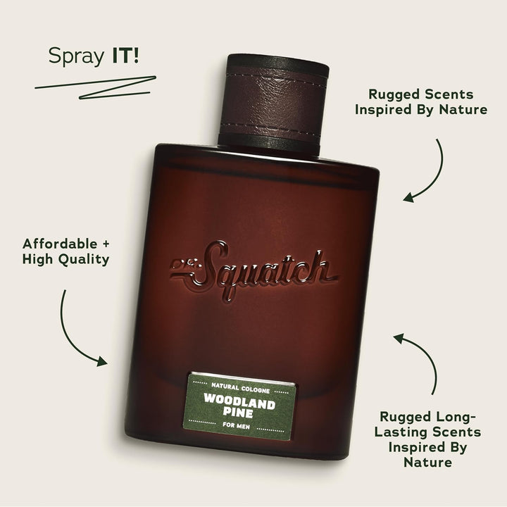 Dr. Squatch Colonia natural para hombres \u2013 Tecnología Scent-Lo...