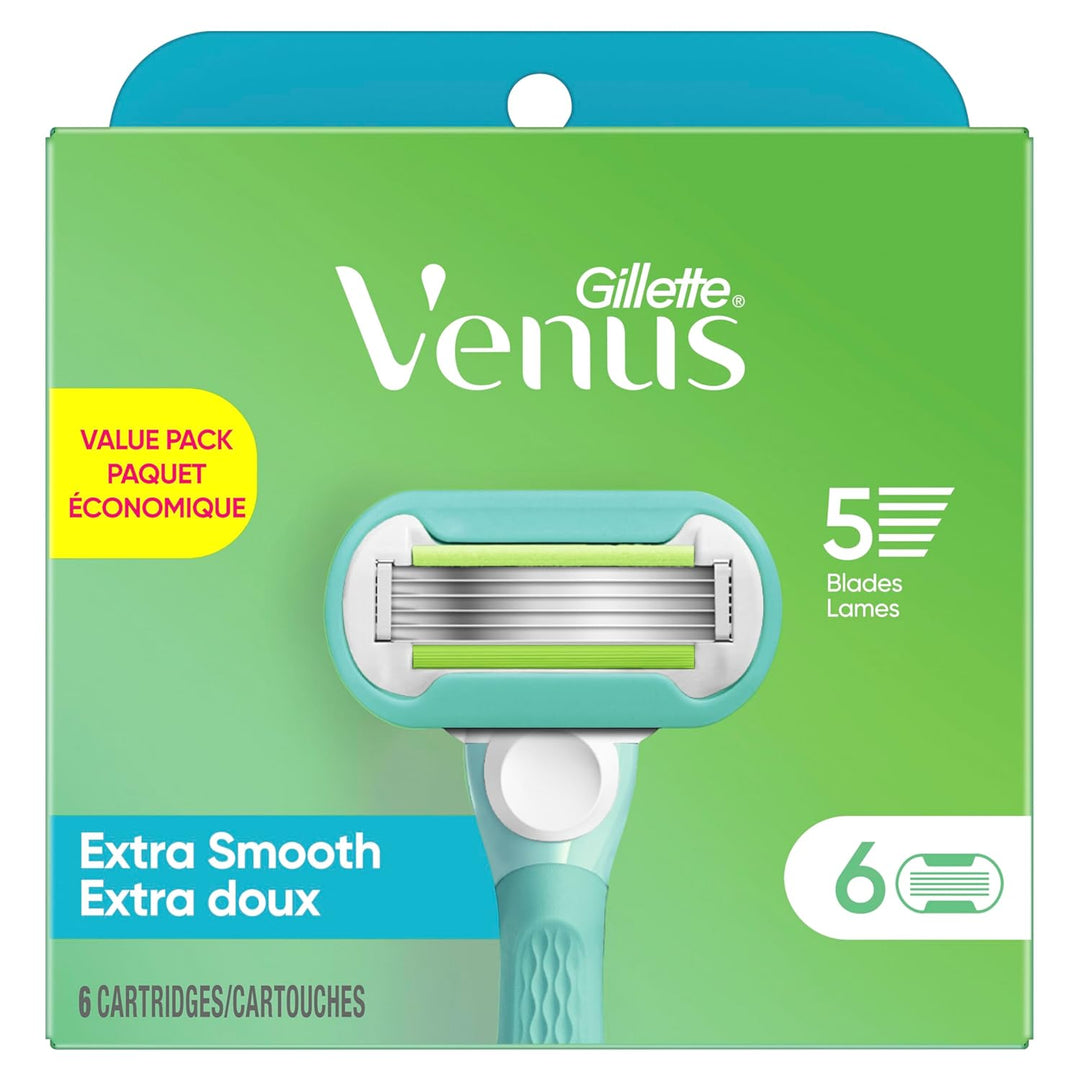 Gillette Venus Recambios de cuchillas de afeitar Extra Smooth para...