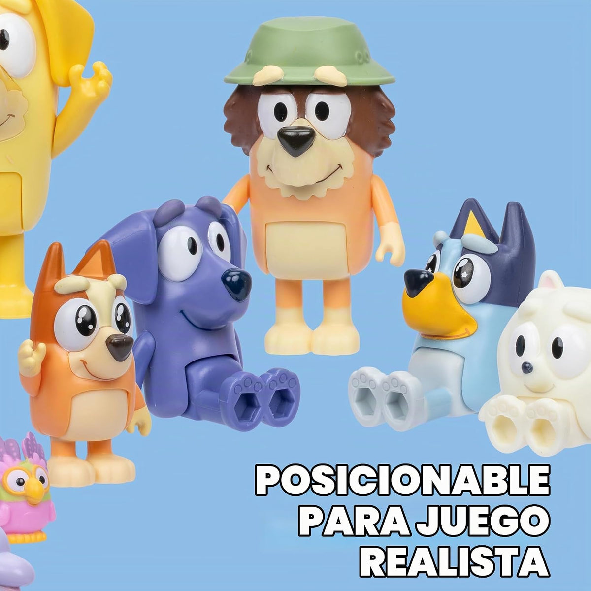 Bluey Super Fan - Juego de figuras de 12 personajes