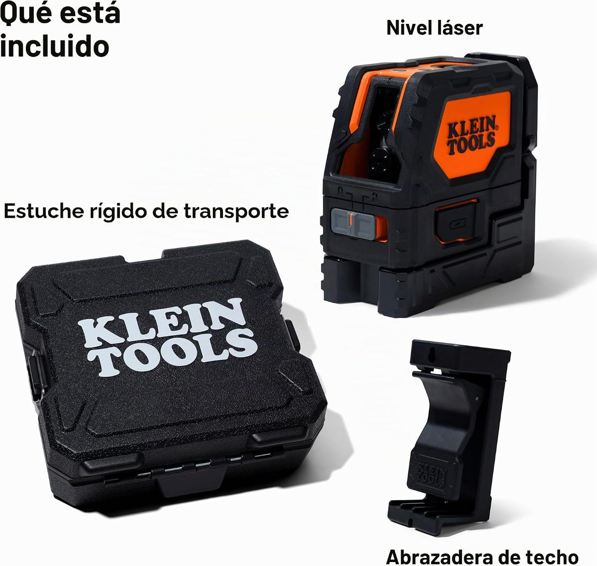 Klein Tools Nivel láser autonivelante Clase II (≤ 1 mW) con líneas cruzadas