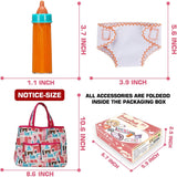 Paquete de 14 accesorios para muñecas de bebé juego de