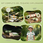 Kit de explorador de 27 piezas para niños y kit para atrapar insectos (a partir de 3 años)