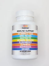 Apoyo inmunológico 8 en 1 con quercetina, zinc 50mg, vitamina C 100...