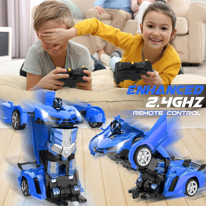 Dolanus Auto a control remoto \u2013 Transformar robot RC Cars, jug...