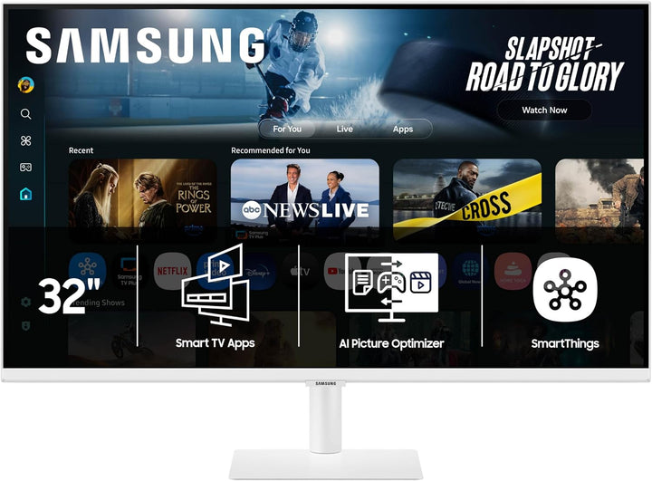 Samsung Monitor inteligente M7 (M70F) de 32 pulgadas, pantalla 4K U...