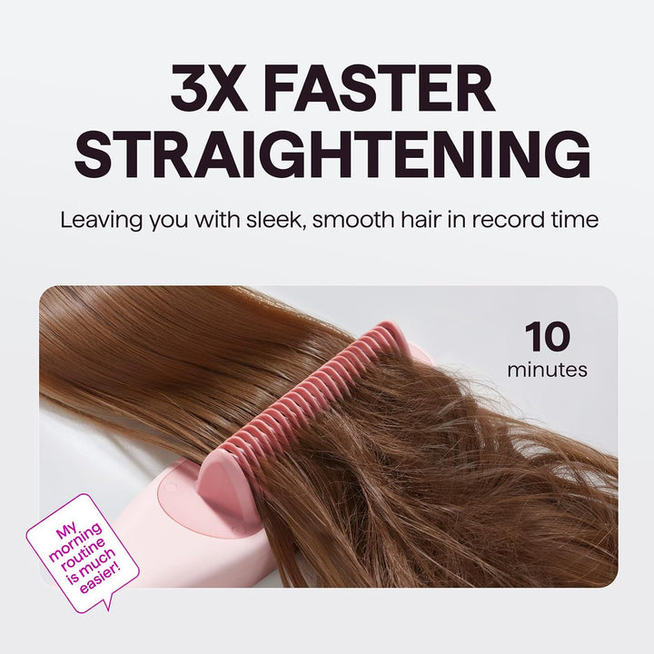 Wavytalk Steamline Pro - Cepillo alisador de vapor y espray protect...