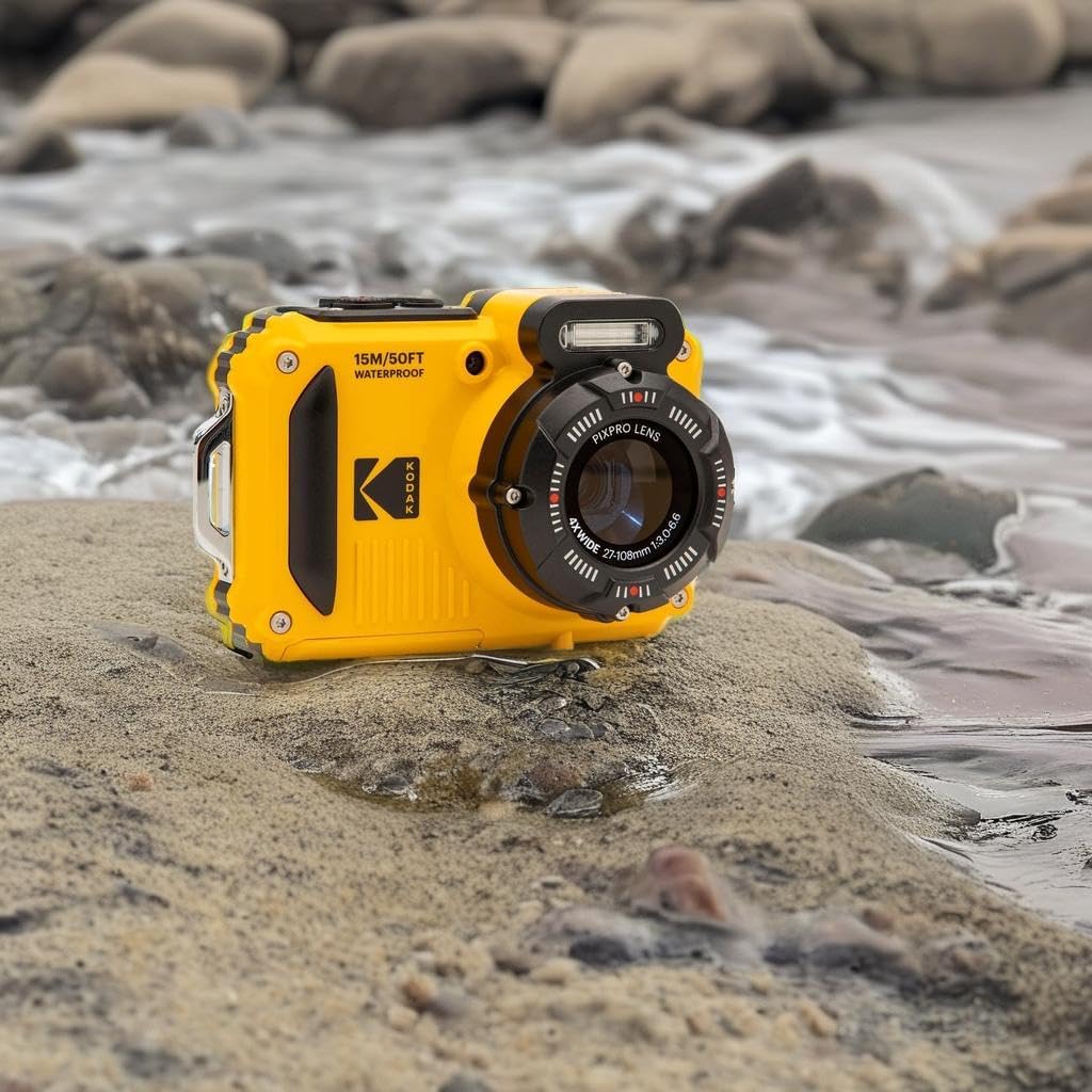 KODAK PIXPRO WPZ2 Cámara digital resistente, impermeable, a prueba...