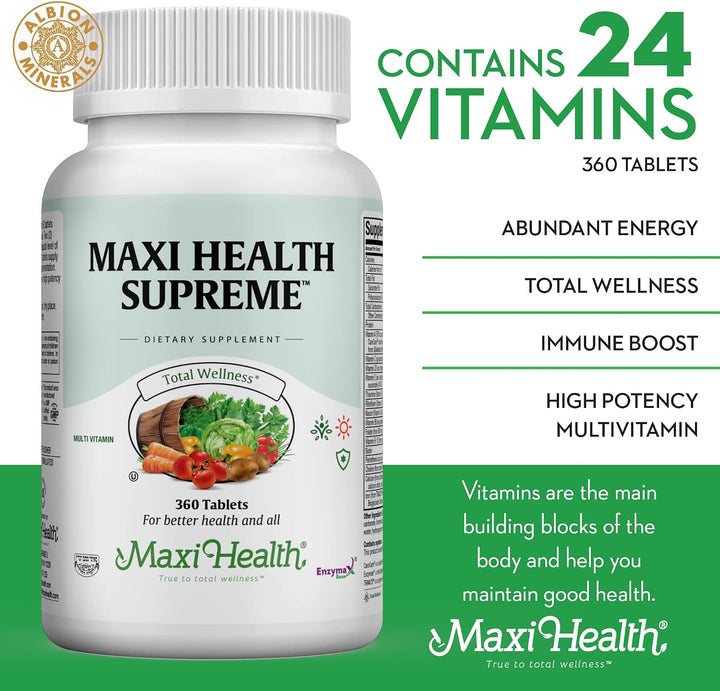 Multivitamínico para hombres y mujeres \u2013 Supreme High Potency...