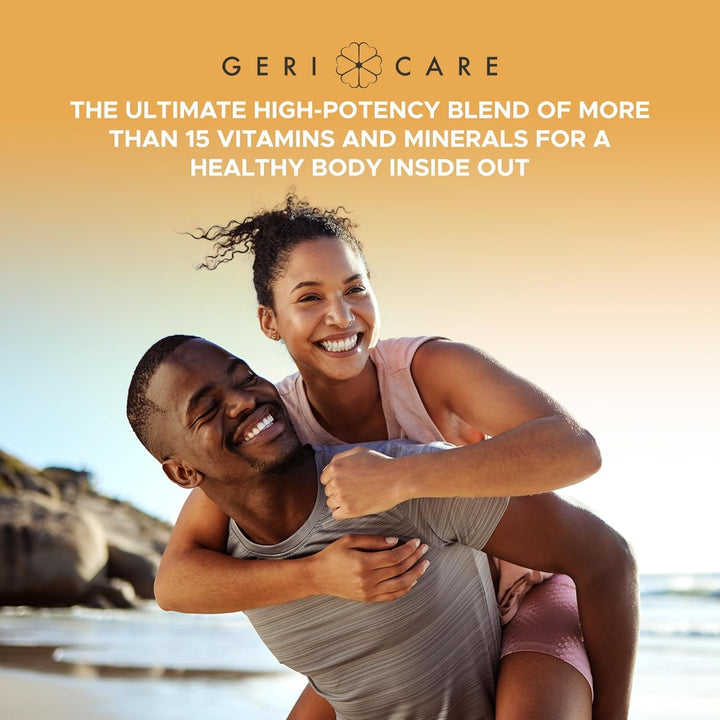 GeriCare Multivitamínicos diarios con minerales para hombres y muje...