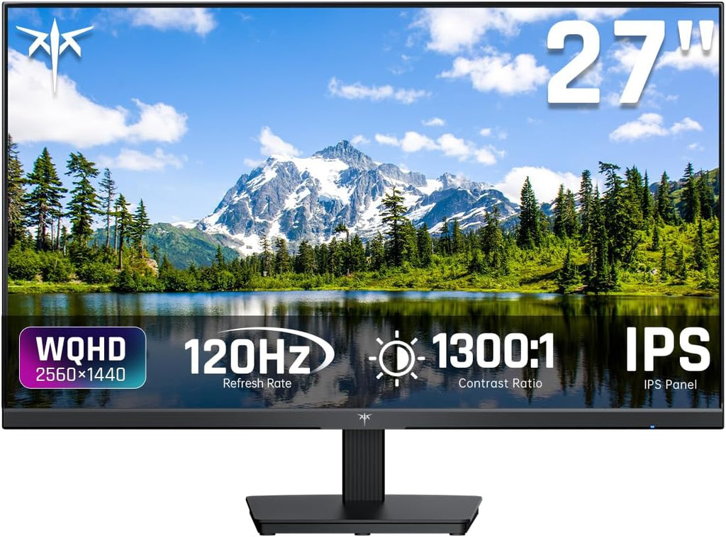KTC - Monitor de computadora de 27 pulgadas - Pantalla QHD (2560 x...