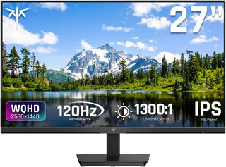 KTC - Monitor de computadora de 27 pulgadas - Pantalla QHD (2560 x...
