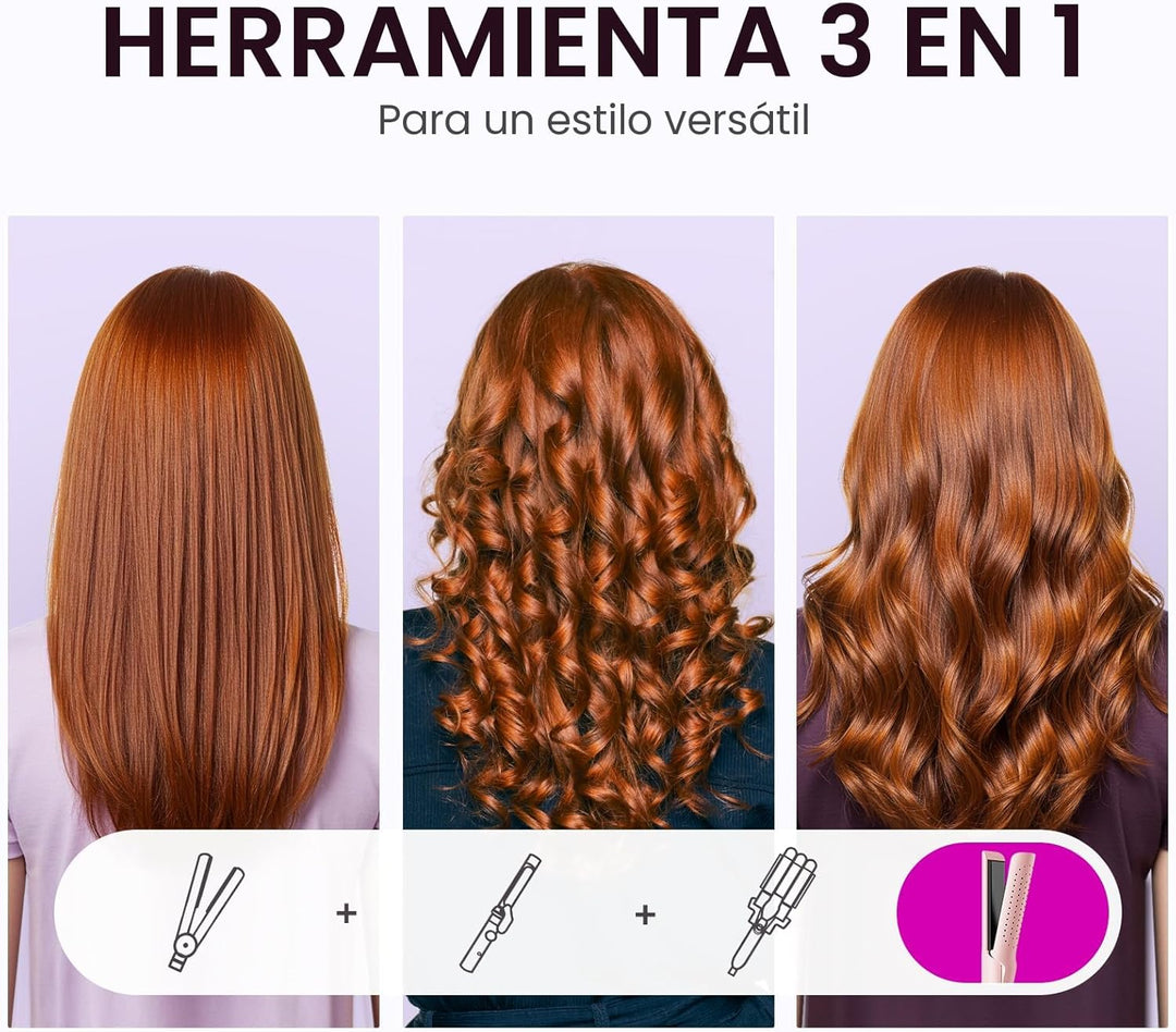 Wavytalk Airflow Styler - Plancha rizadora de cabello, rizo fresco,...