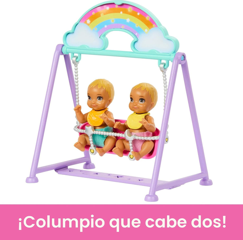 Muñeca Barbie Skipper y Juego de Guardería con Accesorios