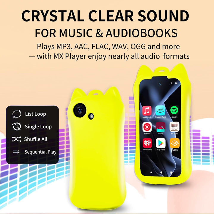 Reproductor de MP3 con Bluetooth WiFi 80GB Reproductor de música di...