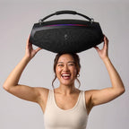 Skullcandy Barrel 2 Bocina Boombox Bluetooth con Luces LED, 12H Batería