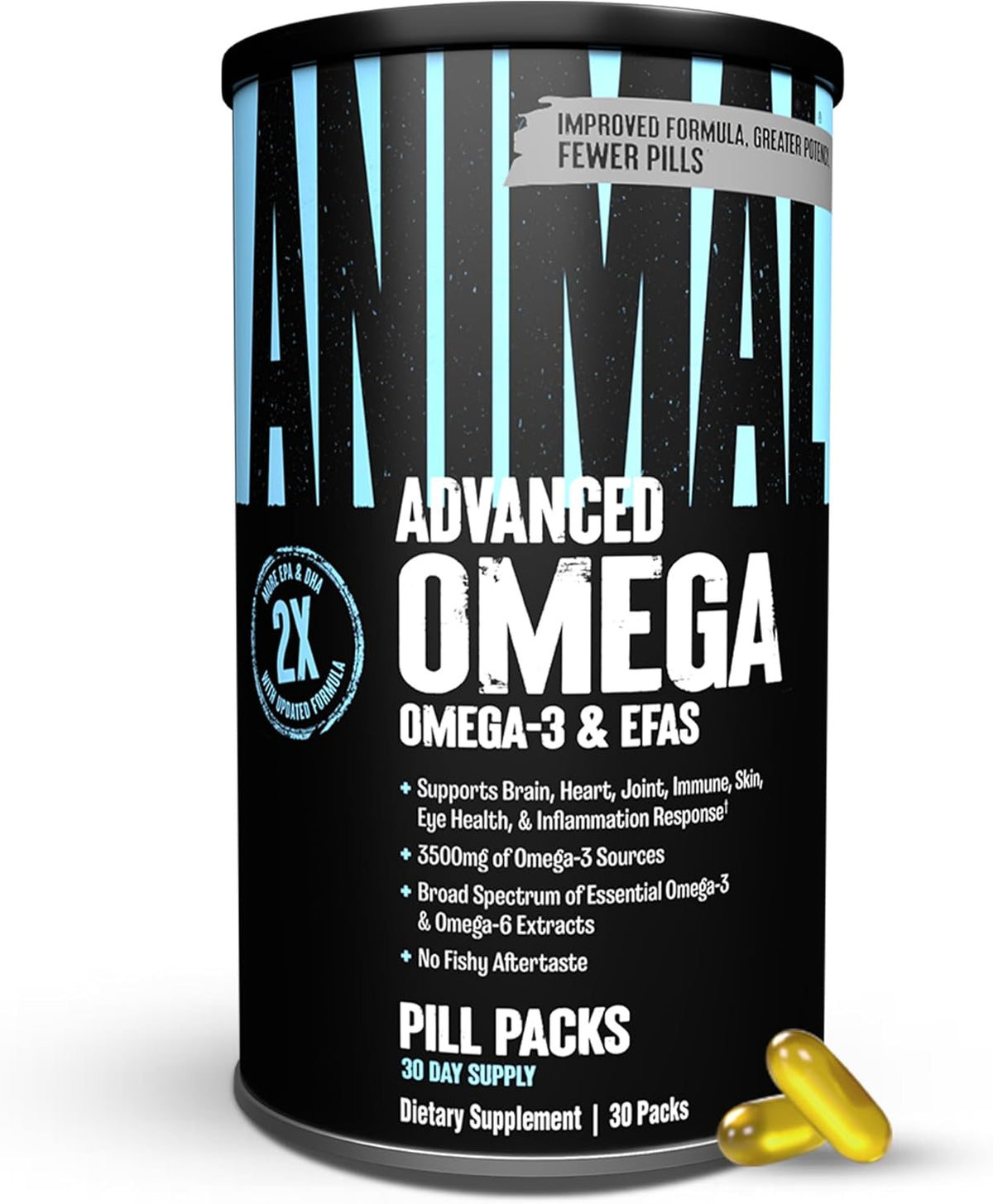 Animal Advanced Ácidos grasos Omega 3 - 3500 mg EPA DHA Aceite de p...