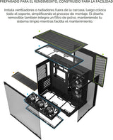 LIAN LI O11D MINI V2 | Carcasa de Computadora Compacta ATX Mid-Towe...