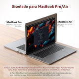 Estación de acoplamiento para conmutador KVM de acceso AV para MacB...