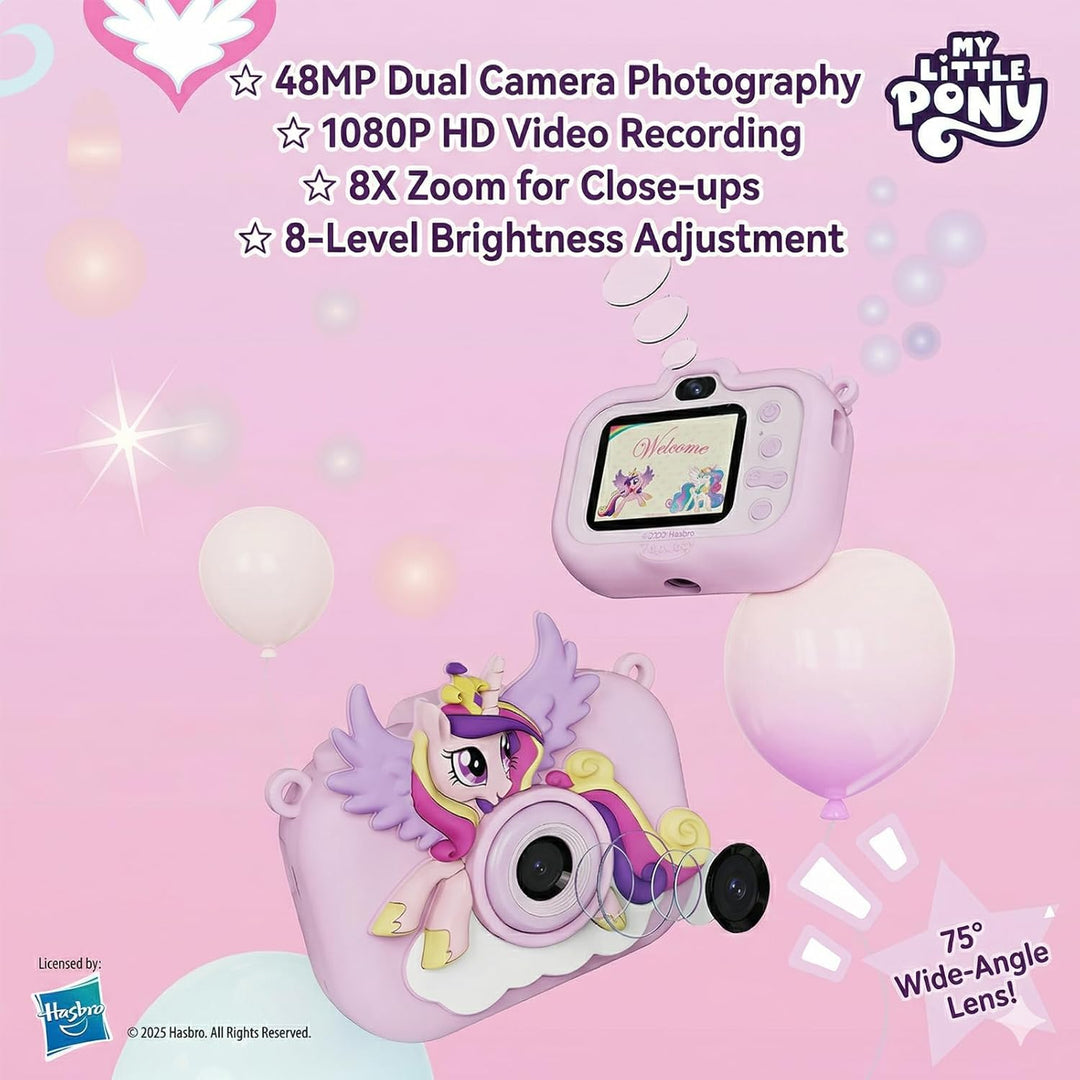 My Little Pony Princess Series Cámaras para niños, cámaras digitale...