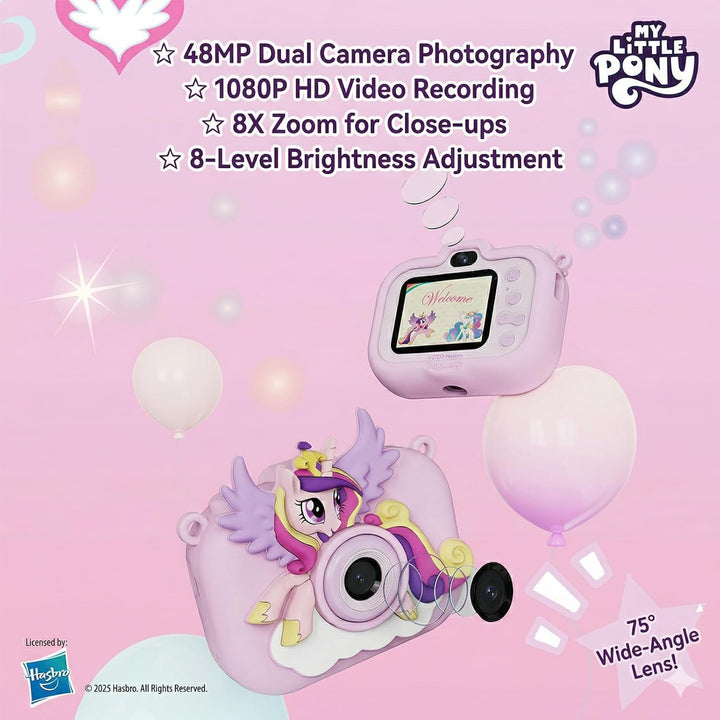 My Little Pony Princess Series Cámaras para niños, cámaras digitale...