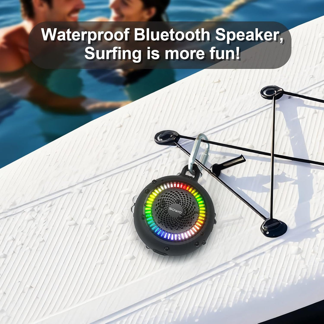 Altavoz de ducha SOWO Bluetooth impermeable | Pequeño altavoz Bluet...