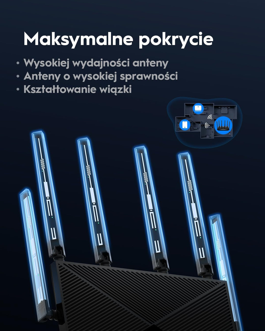Cudy Enrutador WiFi 7 BE11000 Tri-Band, 6-Stream 10 Gbps, 4 puertos...