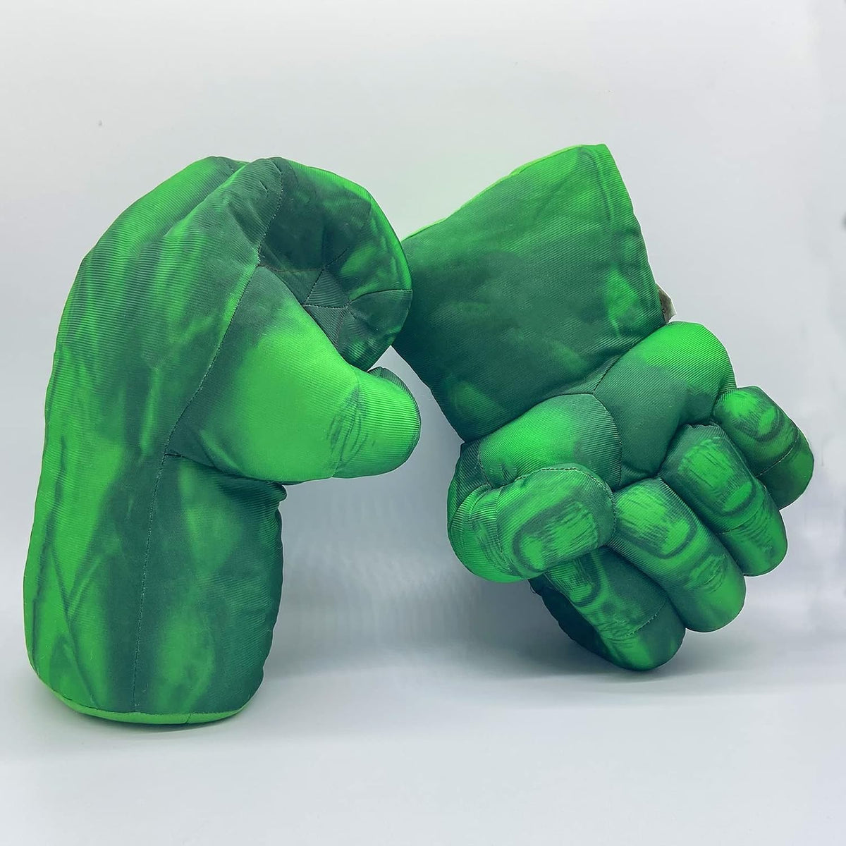 NuGeriAZ Guantes de superhéroe para niños, manos de superhéroe, de felpa suave, puños de héroe, cosplay, para niños, Navidad, Halloween, regalo de cumpleaños (verde C)