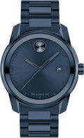 Movado Bold Verso Reloj Deportivo para Hombre - Movimiento Suizo de Cuarzo, Correa de Acero Inoxidable con Eslabones - Resistencia al Agua 5 ATM - Relojería de Lujo para Él - 42mm