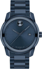 Movado Bold Verso Reloj Deportivo para Hombre - Movimiento Suizo de Cuarzo, Correa de Acero Inoxidable con Eslabones - Resistencia al Agua 5 ATM - Relojería de Lujo para Él - 42mm
