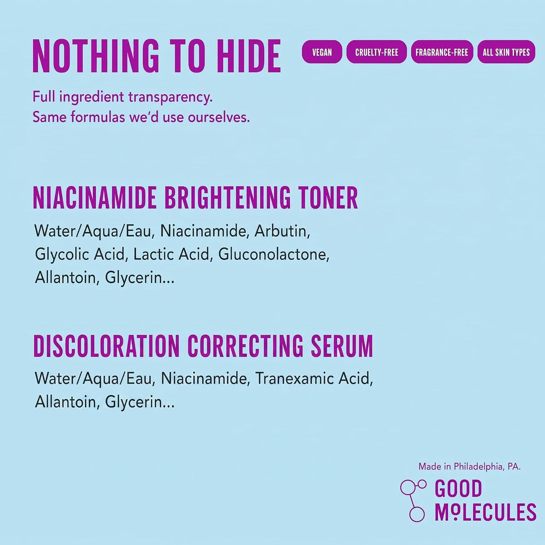 Good Molecules - Dúo de cicatrices y decoloración de manchas \u2013...