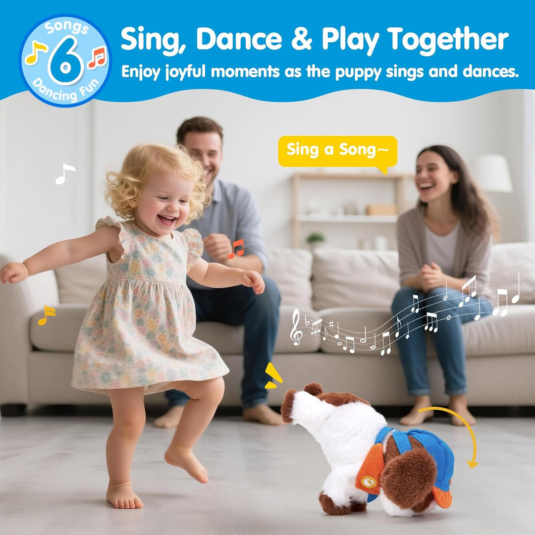 hahaland - Juguete de peluche interactivo realista de