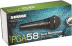 Shure - micrófono cardioide, vocal dinámico sin cable, #N\/A