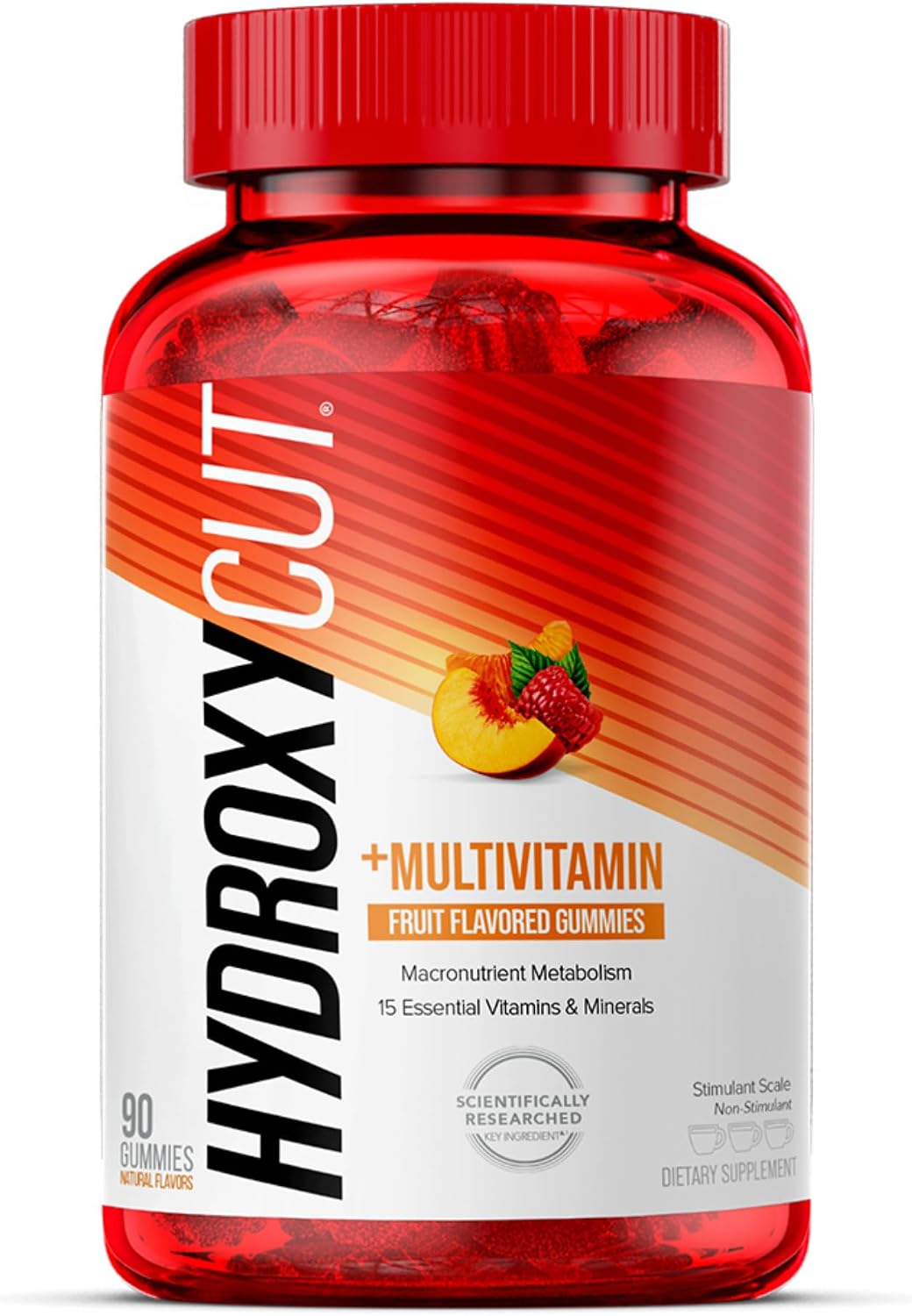 Gummies de nutrición Hydroxycut, frutas surtidas, 90 unidades, 1, 1