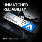Acclamator Unidad interna de estado sólido SSD NVMe M.2 2280 PCIe G...
