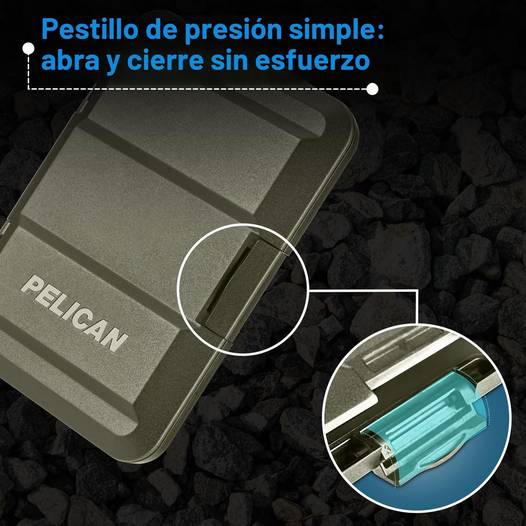 Pelican MagSafe Wallet para iPhone - Cartera magnética delgada para