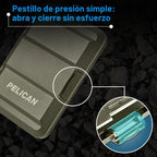Pelican MagSafe Wallet para iPhone - Cartera magnética delgada para