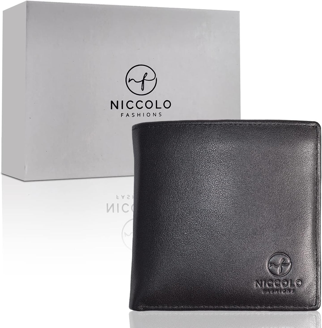 Cartera grande para hombre con 10 ranuras para tarjetas de crédito...