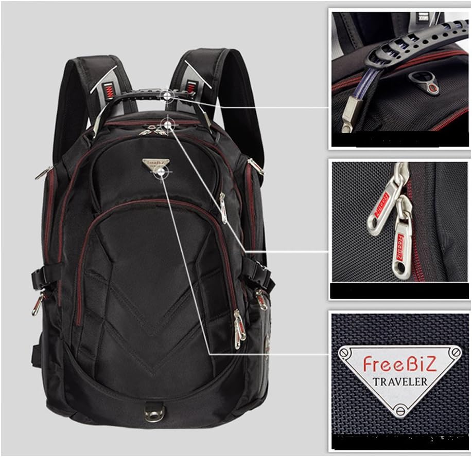 FreeBiz mochila para laptop de 18.4 pulgadas, apta para laptops par...