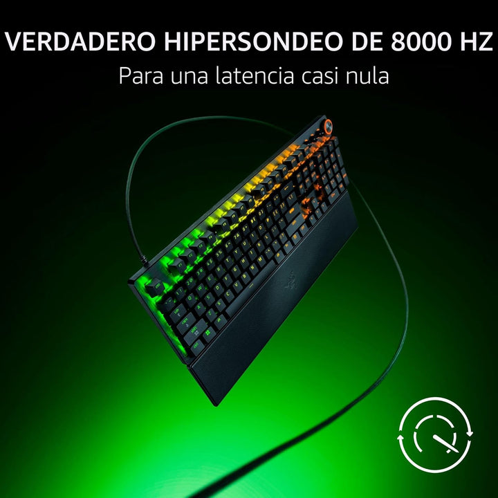 Razer Huntsman V3 Pro 8KHz Teclado Gaming para Esports: Interruptor...