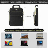 MoKo Funda acolchada para laptop de 15 pulgadas para MacBook Air de...